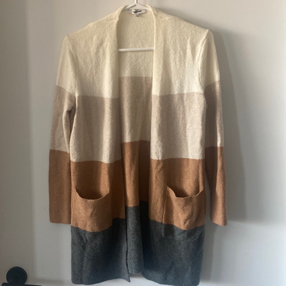Madewell colour block sweater